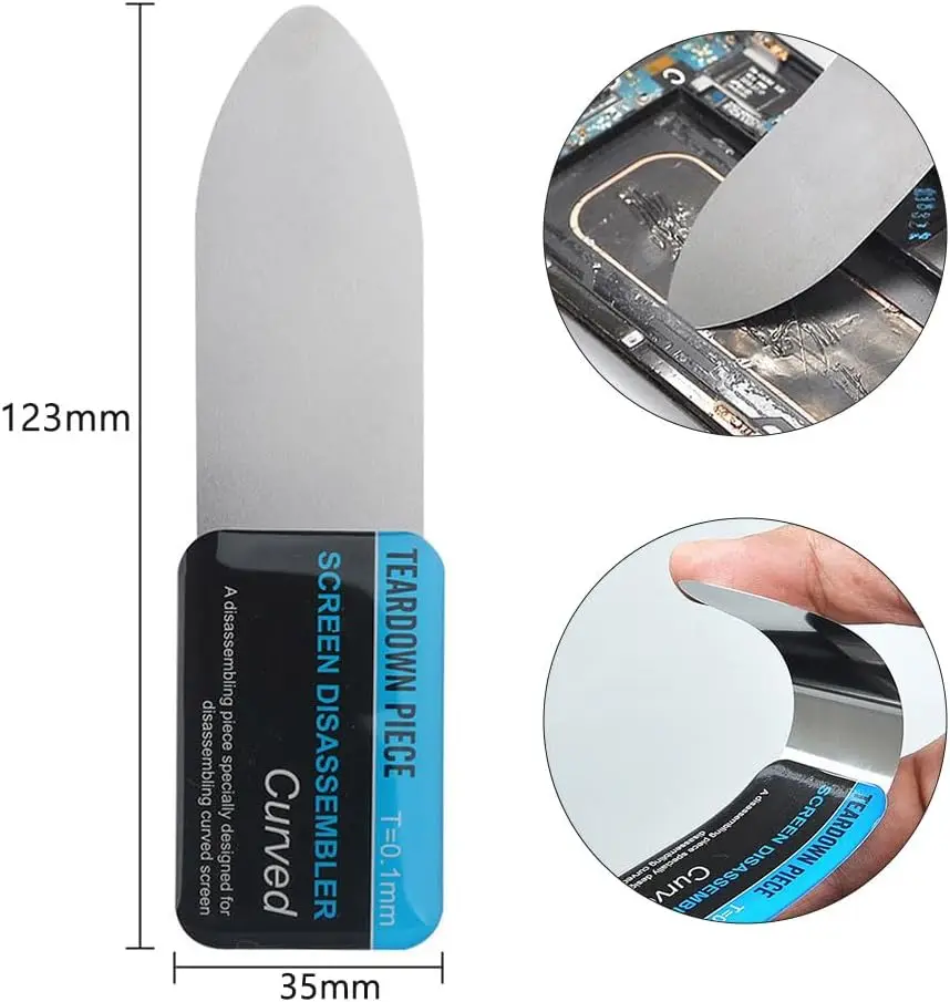 Steel Metal Mobile Phone Curve - đánh giá và giá Phone Opening Tool