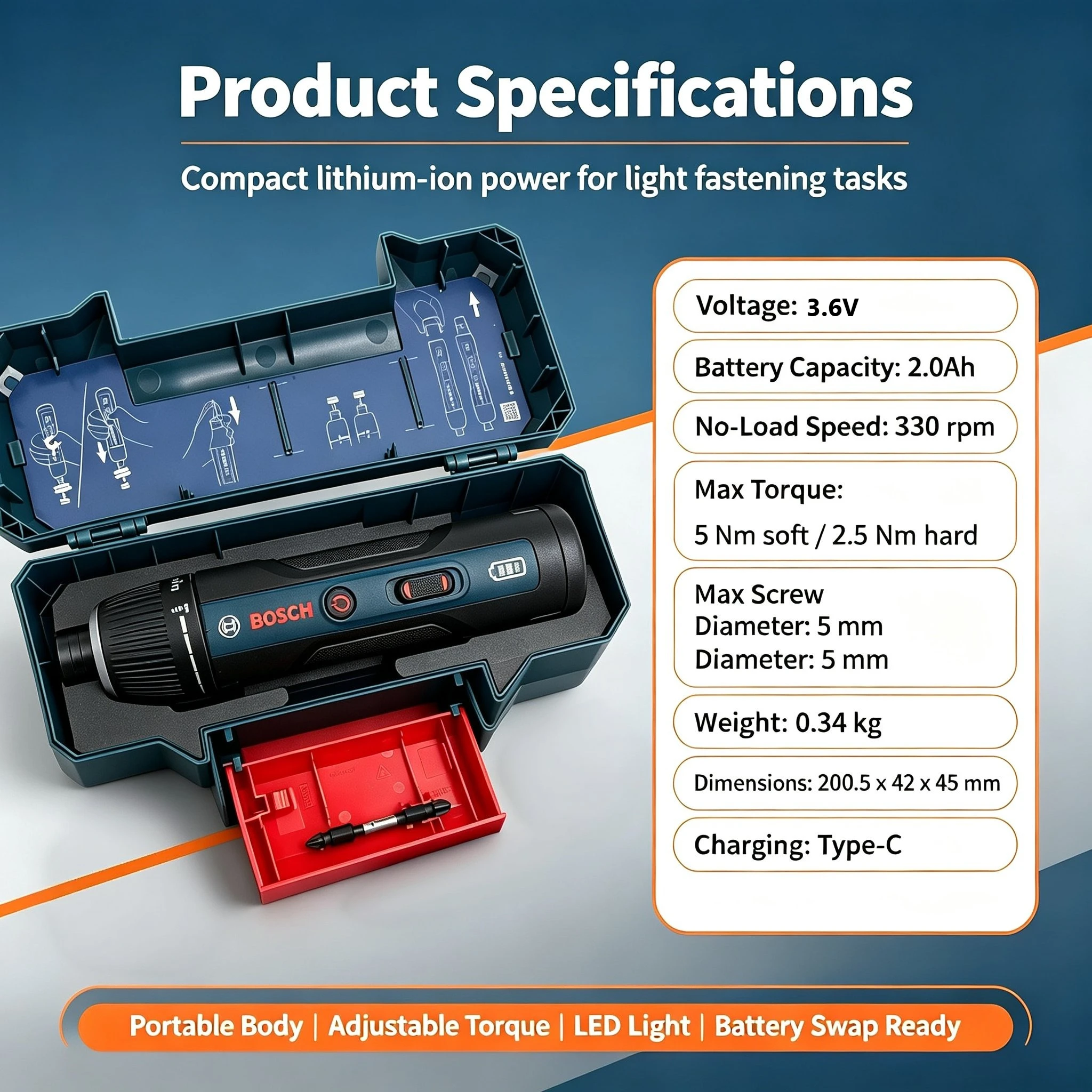 Bosch GSD4V-5 3.6V Cordless El - đánh giá và giá Electronics Repair Tools